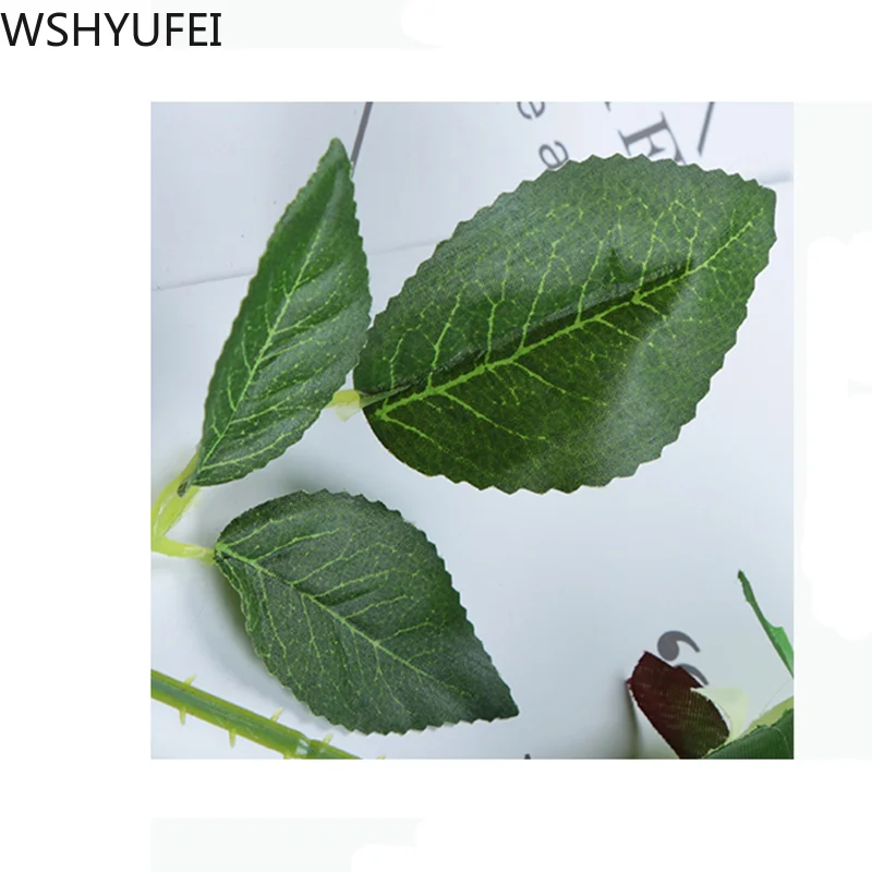 10pcs/lot simulation rose flower bouquet wedding decoration items living room office studio shooting props WSHYUFEI | Дом и сад