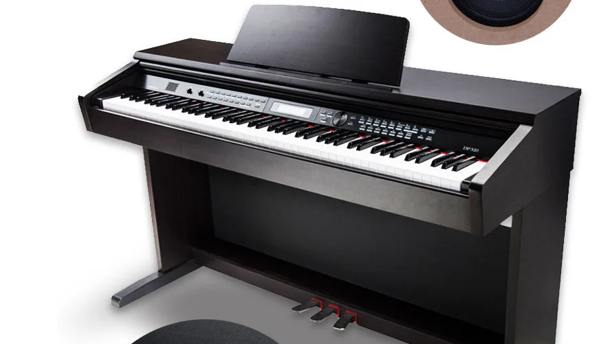 2020 электрическое фортепиано DP 320 цифровой электрический пианино 88 ключ