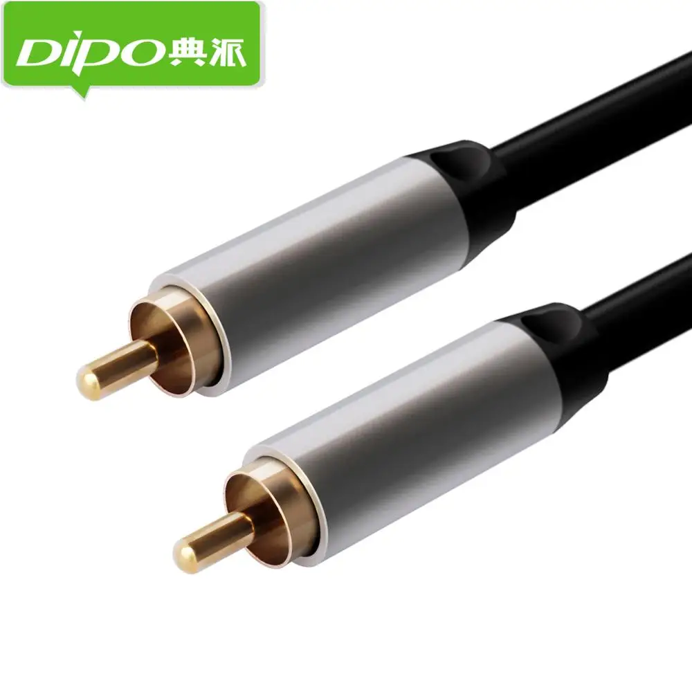 Dipo 10 м SPDIF S/PDIF цифровой аудио коаксиальный кабель ТВ выход усилителя сабвуфера 5.1