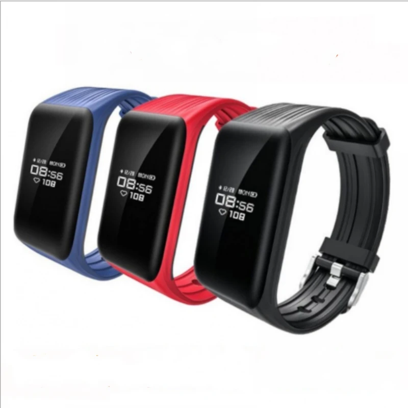 Фитнес трекер K1 умный Браслет монитор сердечного ритма в реальном времени до сек