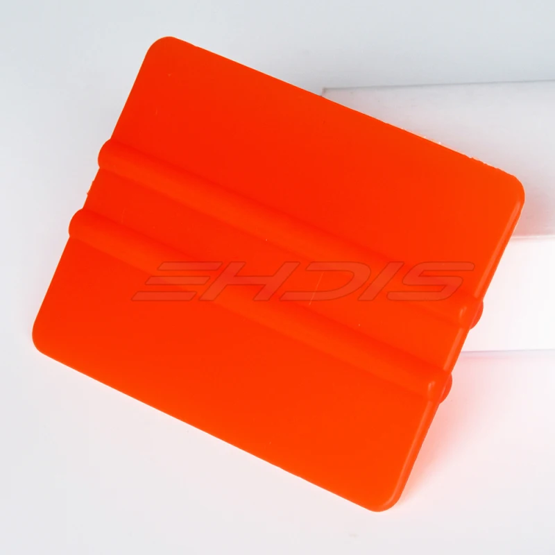 EHDIS 2 шт. оранжевый скребок для автомобиля подсветка тонировка виниловая пленка