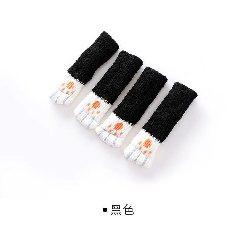 Коврик для ног с милыми мебельными ножками нескользящий коврик бампер Фетровые