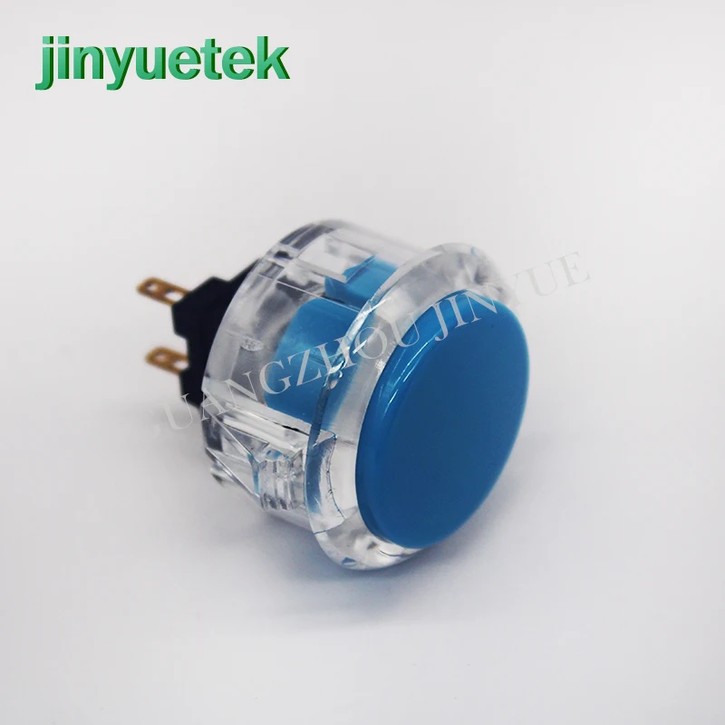 30mm kit arcade push sanwa buttons 5v led game machine Clear Edge button crystal For Jamma DIY Arcade Joystick | Спорт и развлечения