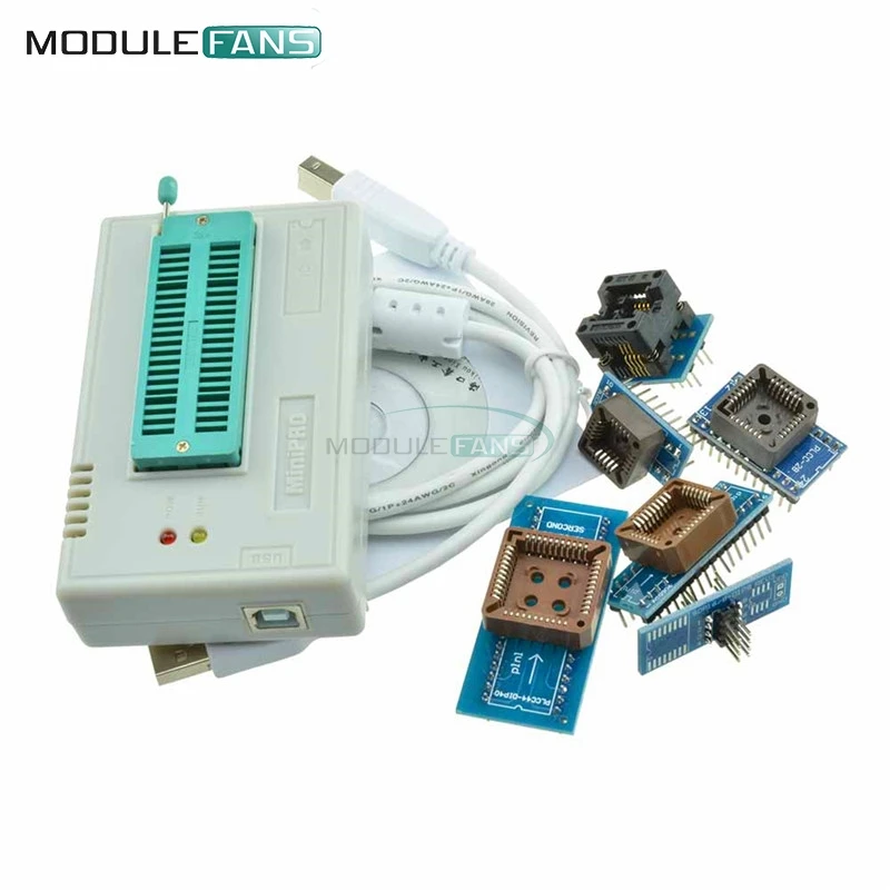 TL866 TL866A TL886CS Programmer Device USB Eprom Flash BIOS 6 Adapter PLCC IC Extractor Universal ICSP Serial Interface PIC MCU |