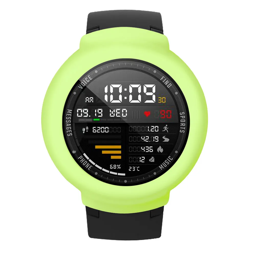 color 10 Силиконовый Камуфляжный защитный чехол для Huami Amazfit Verge ультратонкий протектор чехол для Amazift Verge Смарт-часы аксессуары - Цвет: color 10