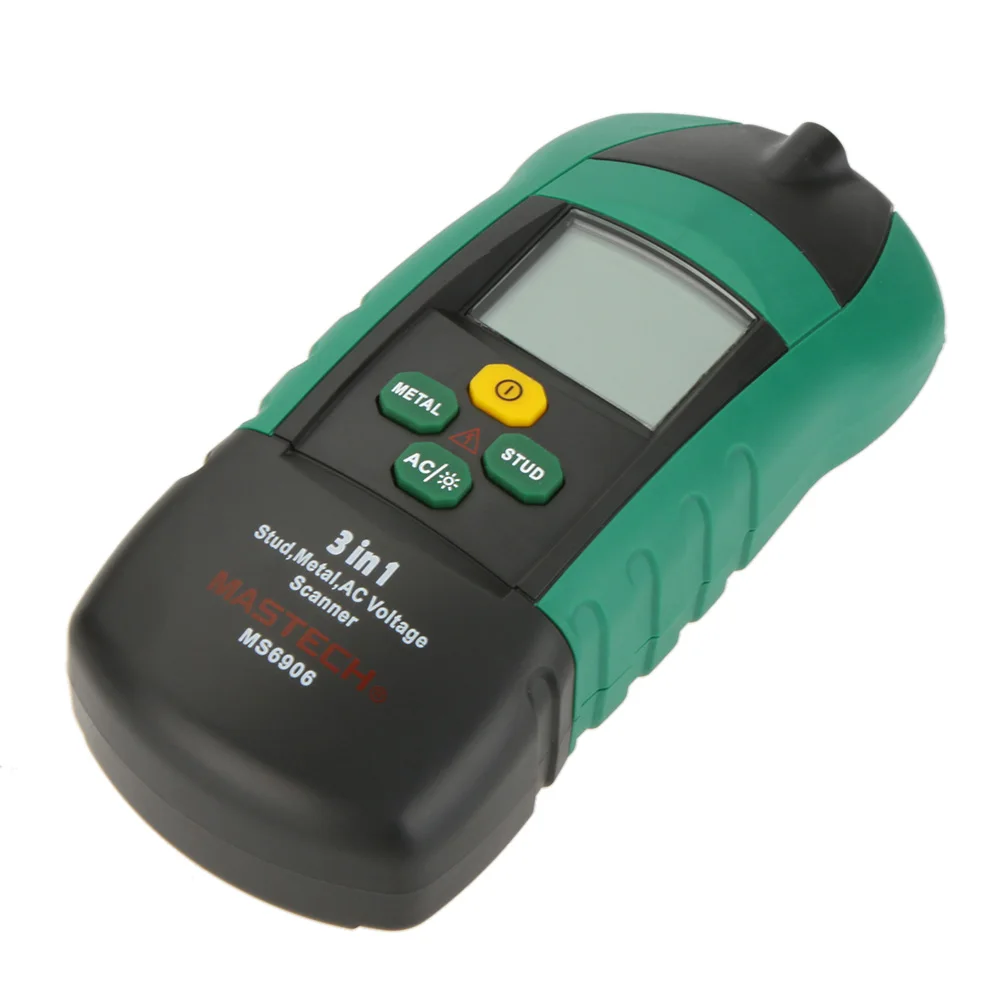 

MASTECH MS6906 Multifunction AC Voltage Scanner Detector Tester Thickness Gauge + metal detector + Wood detector positioning