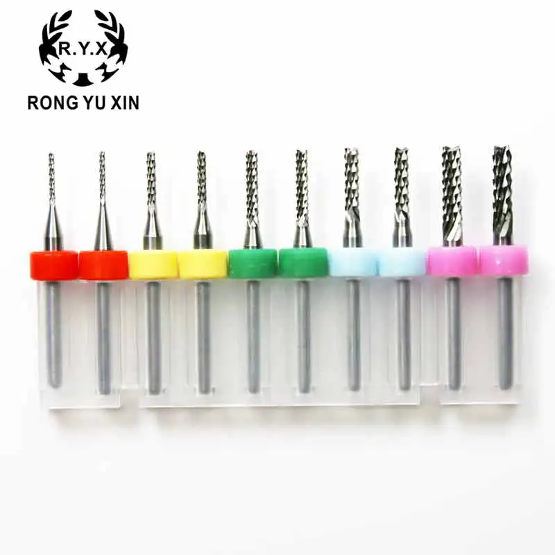 Фрезерный станок с ЧПУ мини Карбид PCB Концевая мельница инструменты 3 00 диаметр