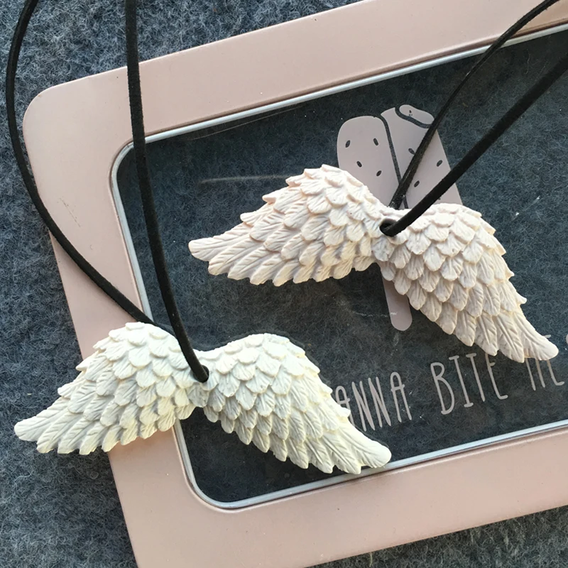 Дизайн крыла ангела силиконовая форма для торта ароматический гипс гипсовая