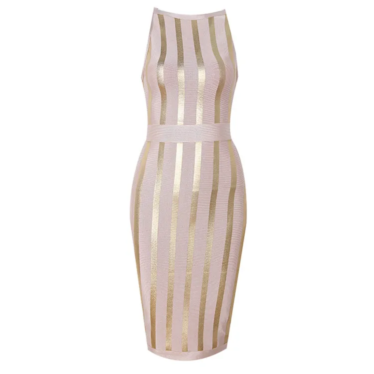 Женская летняя обувь бежевый золотой Круглая горловина без рукавов пикантные