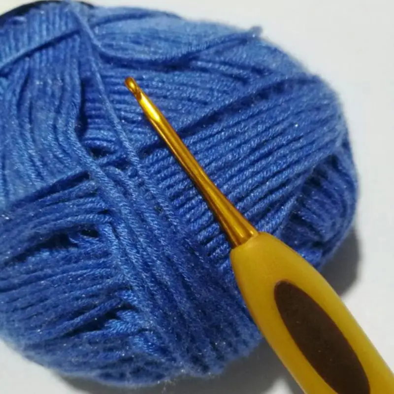 Силиконовые иглы для шитья Алюминиевые крючки вязания крючком 1 шт.|Швейные иглы|