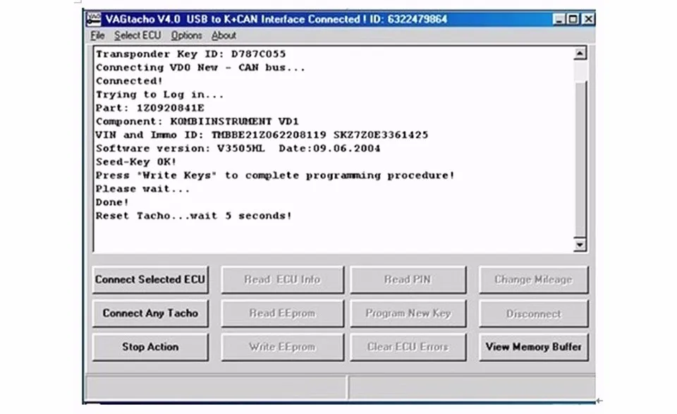 Топ продаж Vagtacho USB версия V 5,0 VAG Tacho V5.0 для NEC MCU 24C32 или 24C64