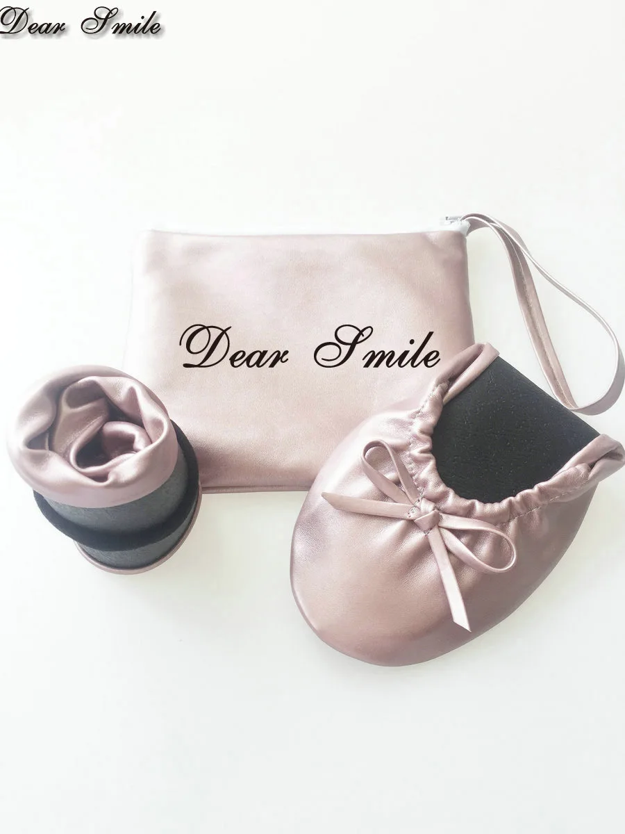 Бесплатная доставка! Внутренняя Женская Складная обувь с резиновой подошвой