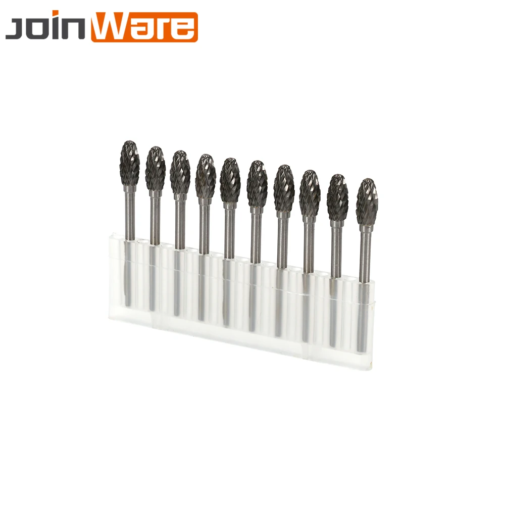 Набор сверл для гравировки комплект из 10 твердосплавных насадок вольфрамовой
