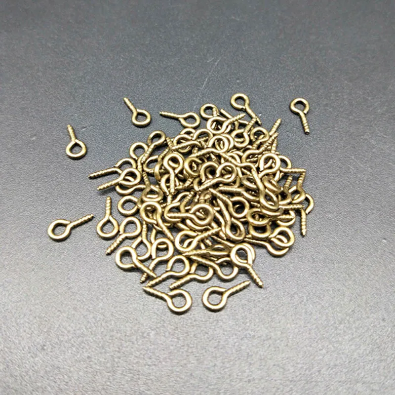 Винтовые шарики для ногтей &quotовчина&quot &quotсделай сам&quot золотые/серебристые 100