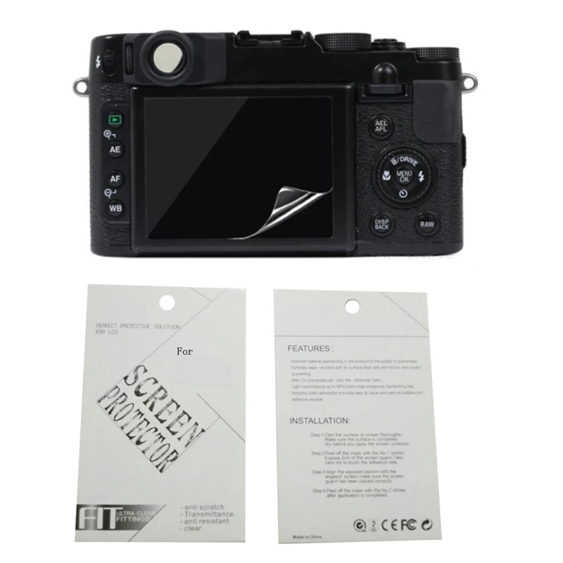 

20 шт. Новая мягкая защитная пленка для экрана камеры для FUJIFILM F900EXR X-100F X-100S X-E2 XF10 XP90 XP120 XP130 XP140