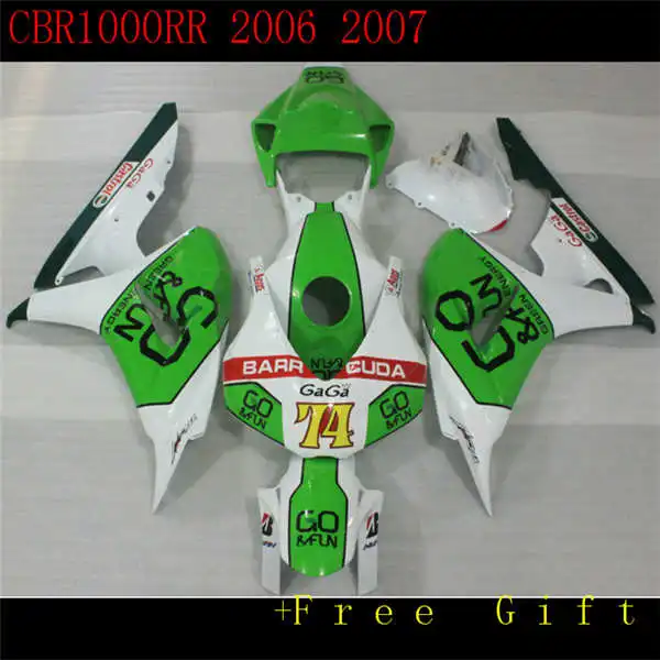 Новый комплект обтекателей для мотоцикла ABS Подходит HONDA CBR1000RR 2006 2007 CBR1000 06 07 кузов