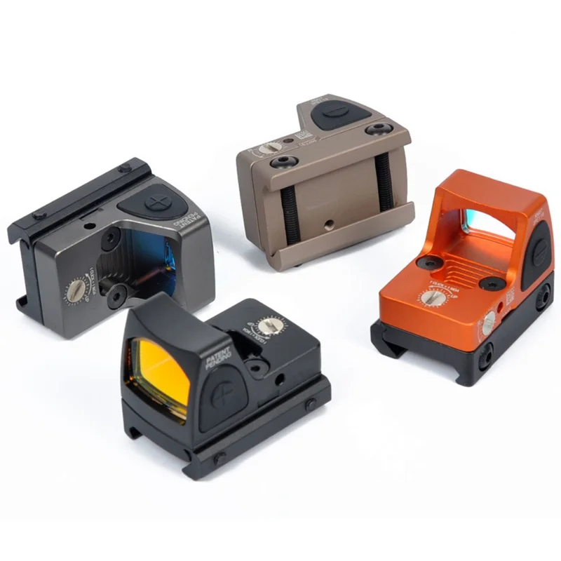 Тактический Мини прицел CQC для страйкбола RMR регулируемый рефлекс красный