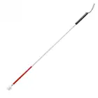 Складная Светоотражающая тростниковая промежность, портативная Противоударная трость для слепых людей