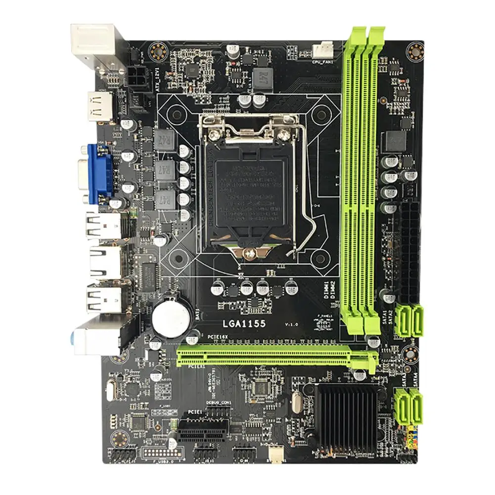 H61 Настольная компьютерная материнская плата разъем LGA 1155 шпильки CPU Порт USB3.0 B75 M