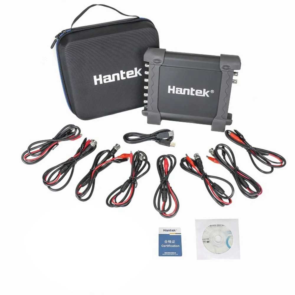 Diagnostic Oscilloscope Hantek1008A 8Channel PC USB Digital Storage Automotive virtual car Signal generator | Инструменты