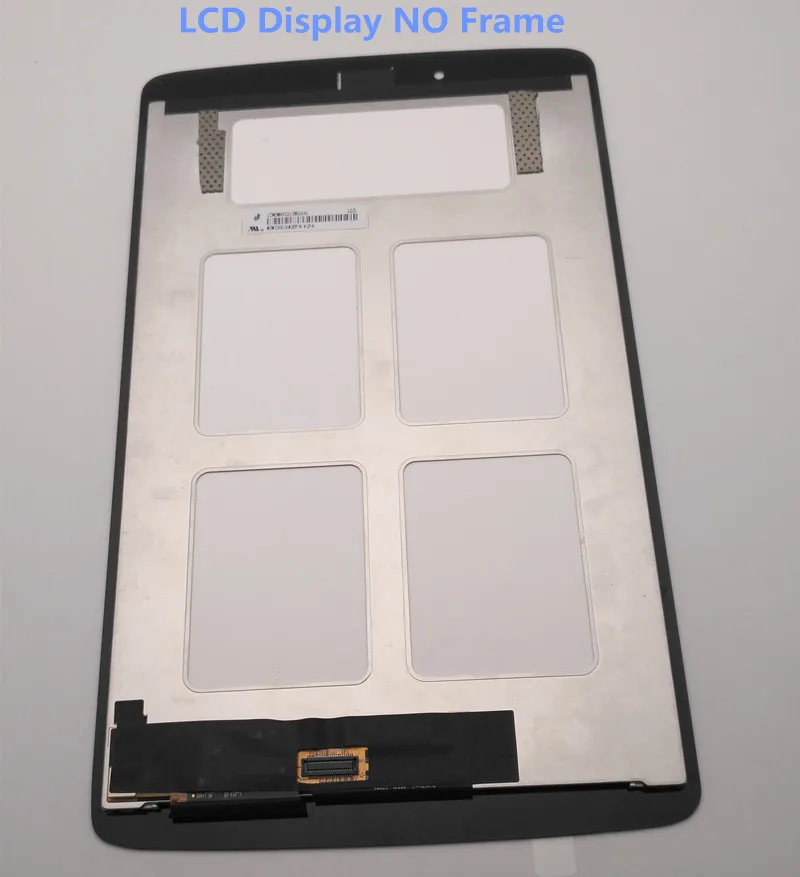 black without frame ESC для LG G Pad 8,0 V480 V490 ЖК-дисплей кодирующий преобразователь сенсорного экрана в сборе планшет для LG G Pad 8,0 V480 дисплей запасная часть+ инструмент - Цвет: black without frame