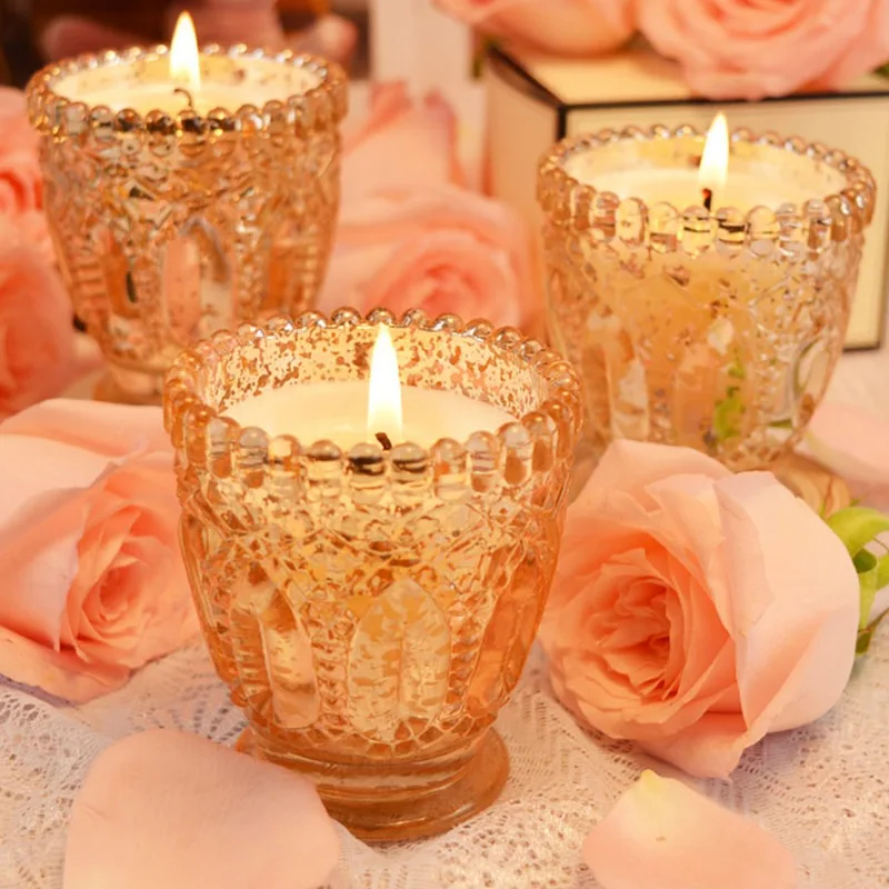 Ароматические свечи подарочные наборы Европейский Романтический подсвечники