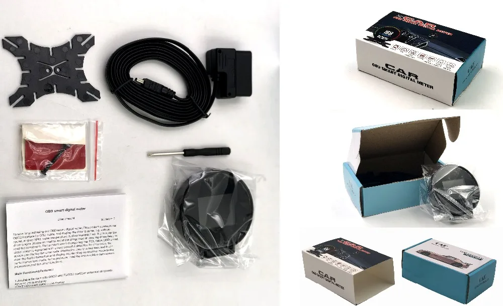 GEYIREN P15 дисплей hud obd2 температура автомобиля км/ч MPH турбо повышение давления скорость проектор на лобовое стекло для автомобиля HUD