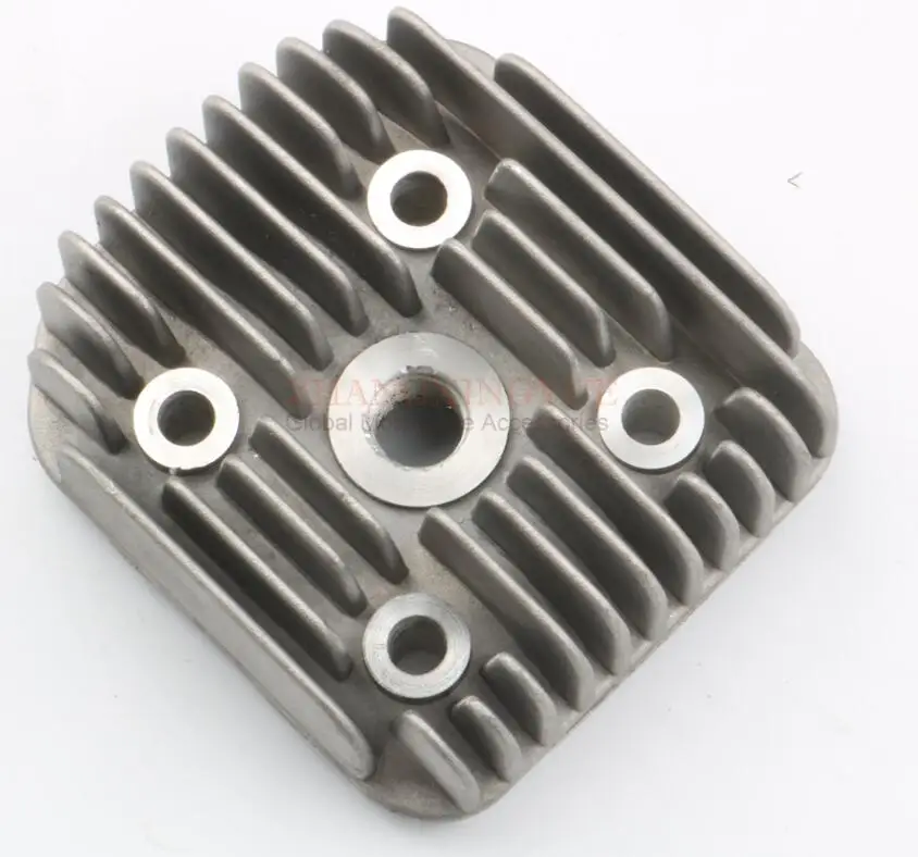 47mm Cylinder head 70cc большой диаметр цилиндра комплект и коленчатый вал и поршень комплект для Yamaha BW Bump Easy NG 50 слайдер цель Zuma II 50cc 47 мм/10 мм 2 T - Цвет: 47mm Cylinder head