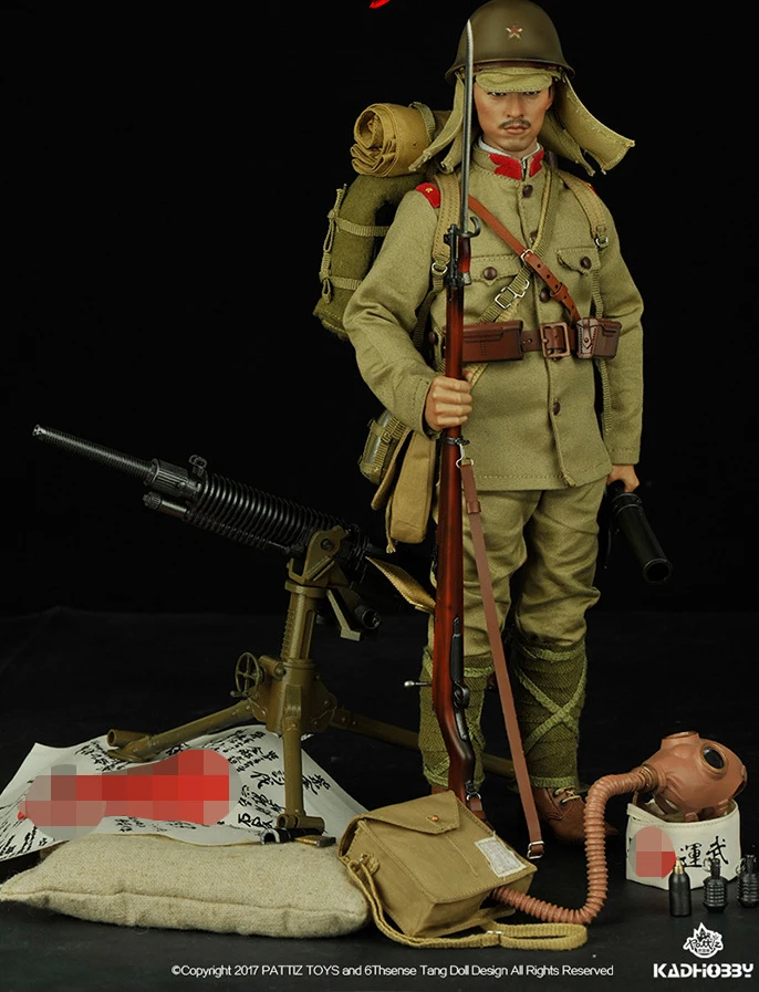 Моделирование солдат мировой войны фигурки 1/6 масштаб ww2 японская армейская кукла с пистолетом костюм Модель Коллекция игрушек для взрослых подарки