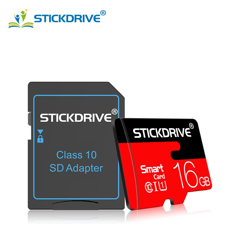 Карта памяти Micro SD, реальная емкость, 4 ГБ, 8 ГБ, 16 ГБ, 32 ГБ, красная карта памяти Microsd TF, флеш-накопитель, карта памяти - Емкость: 16 ГБ