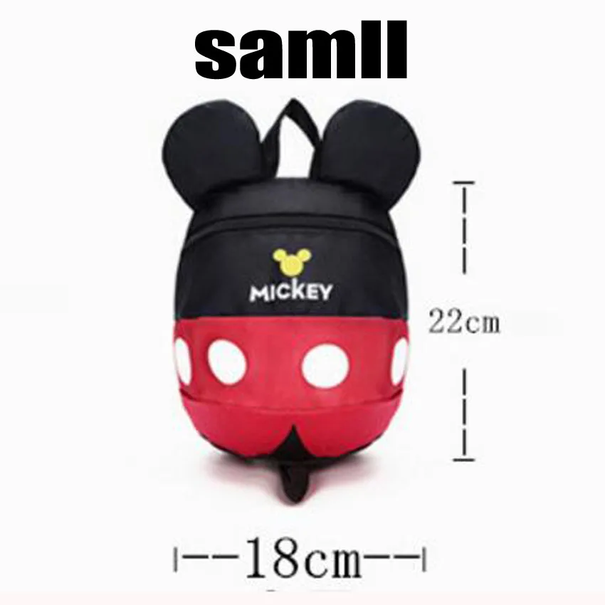 Мультяшном стиле школьная сумка Симпатичные Минни и Микки Drawstring симпатичный