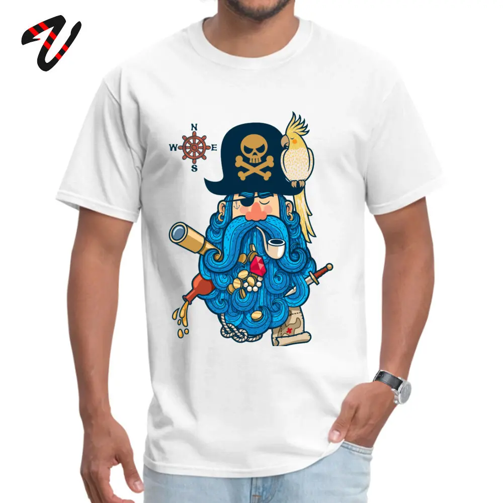 Пиратский портрет топы футболка компании круглый воротник дизайн рукав кишки