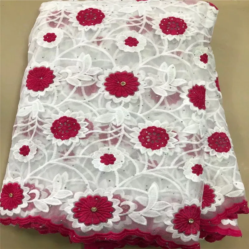 Green White Milk Silk Lace African Net Fabric High Quality Nigerian French Tulle For Everybady | Дом и сад