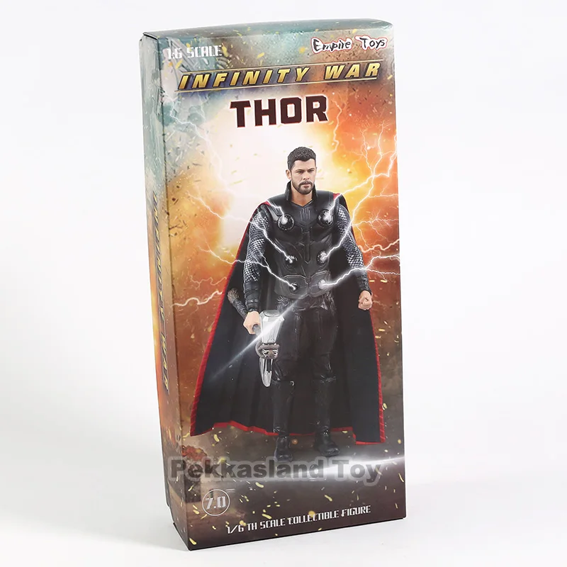 Мстители из комиксов Marvel Infinity War Тор Капитан Америка фигурка железного человека ПВХ Коллекционная Фигурка Тора модель игрушки