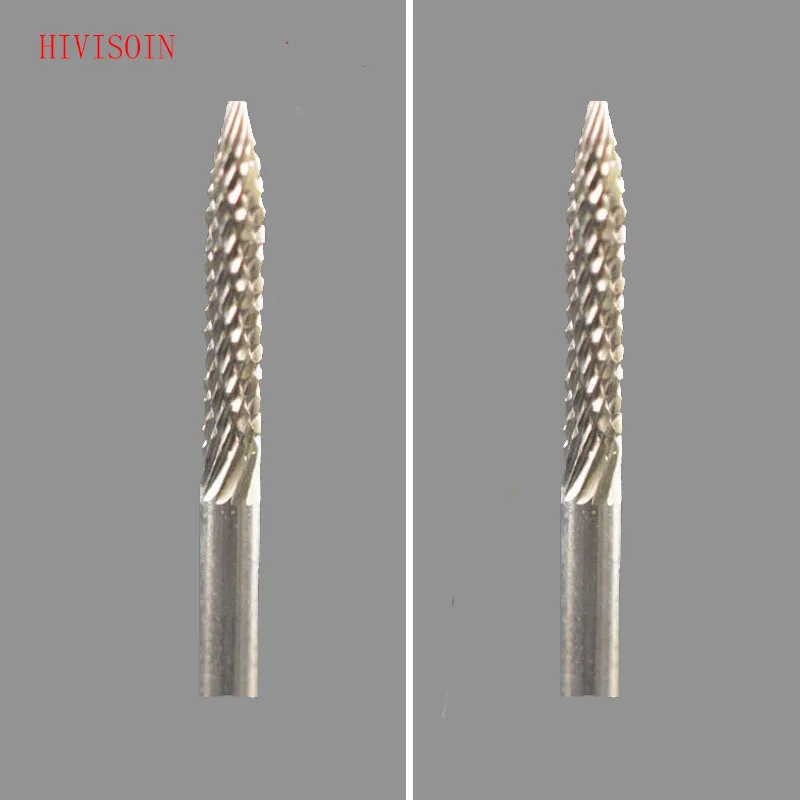 

Silver Under Nail Cleaner Bit - HIVISOIN Carbide Nail Drill Bit - M