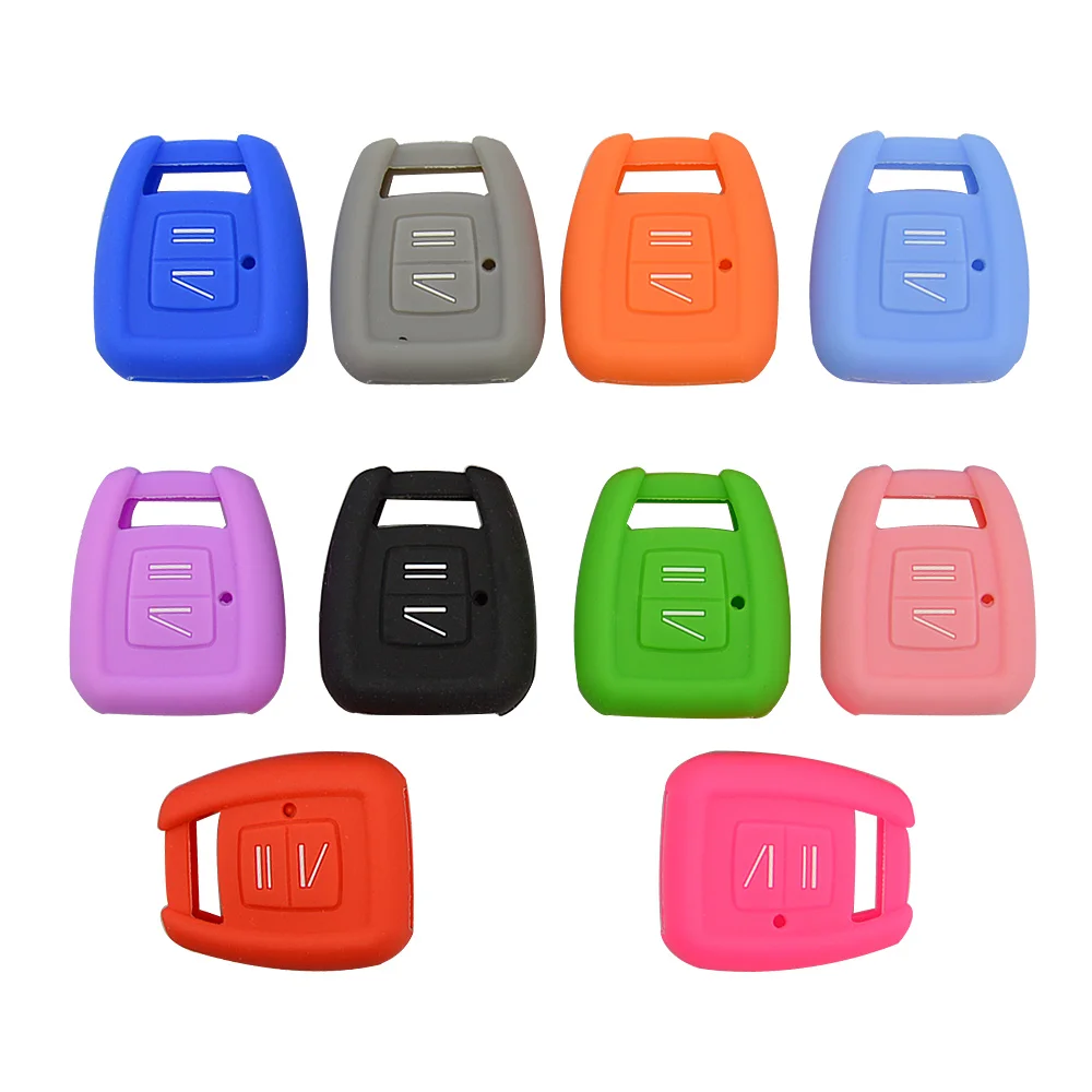 Чехол для автомобильных ключей OkeyTech мягкий силиконовый чехол брелок Opel Astra Zafira