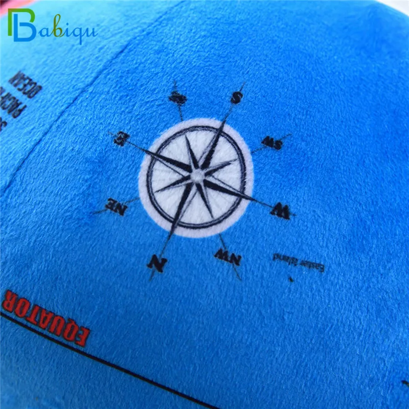 

Babiqu 1pc 24/31cm Tellurion Plush Toy Terrestrial Globe Doll Soft Stuffed Round Pillow Kids Birthday Gift Prop Toy Home Decor