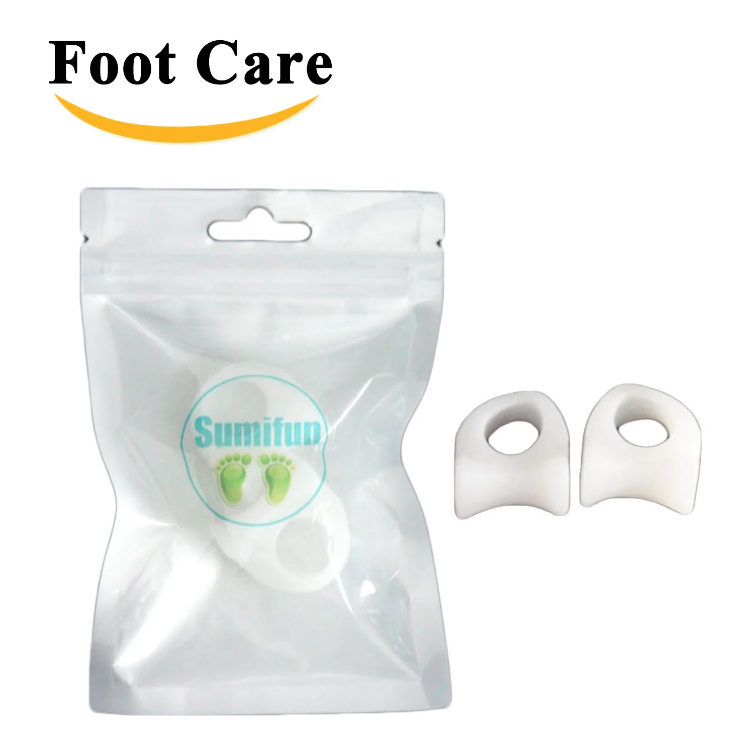 8 шт. силиконовый разделитель для большого пальца трубка удаления трубок ног