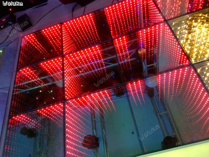4 шт. 3D зеркало танцпол маленький прозрачный бар медленный встряхивание прыжок