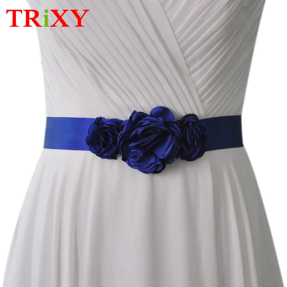 TRiXY S226 очаровательные украшения пояс цветок свадебные аксессуары свадебное