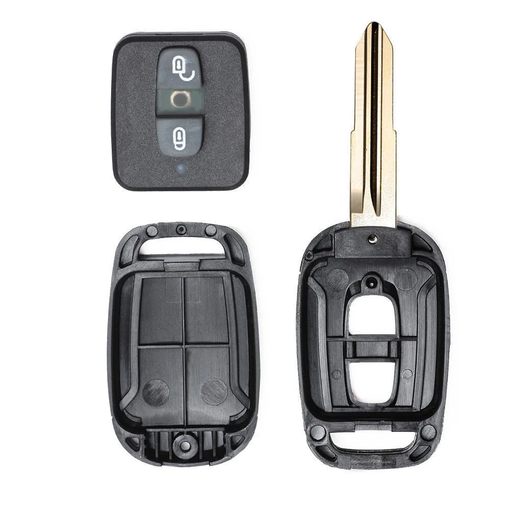 KEYECU 2 шт. для Chevrolet Captiva 2008 2009 2010 2011 2012 2013 дистанционный ключ-брелок от машины FCC