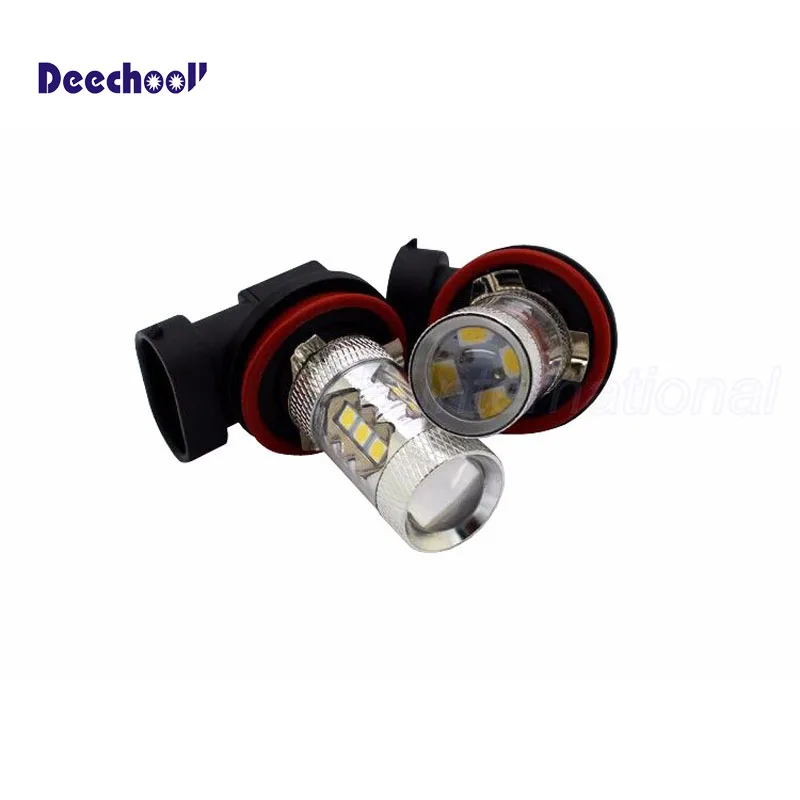 Deechooll 2 шт. Автомобильный светодиодный светильник для BMW E39 325 328 м Мини Спорт H11 H8 50