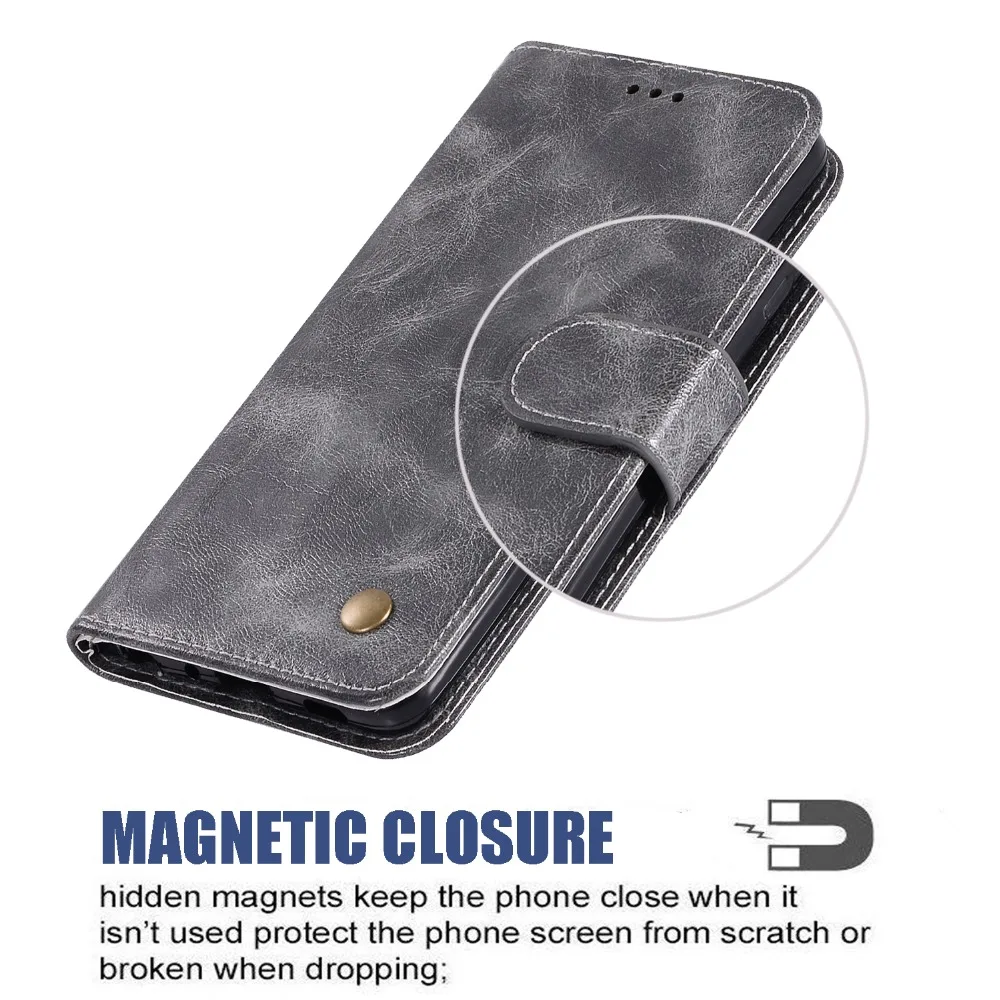 Magnet Flip Wallet Book Shockproof Phone Case Leather Cover On For Xiaomi Redmi 7A 7 A Redmi7A Redmi7 Global 3 16/32/64 GB Xiomi