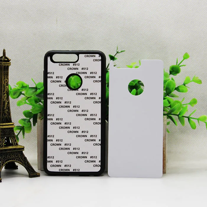 Wtsfwf DIY 2D сублимационная Резина ТПУ + ПК чистый чехол для Huawei Honor 8 с алюминиевыми