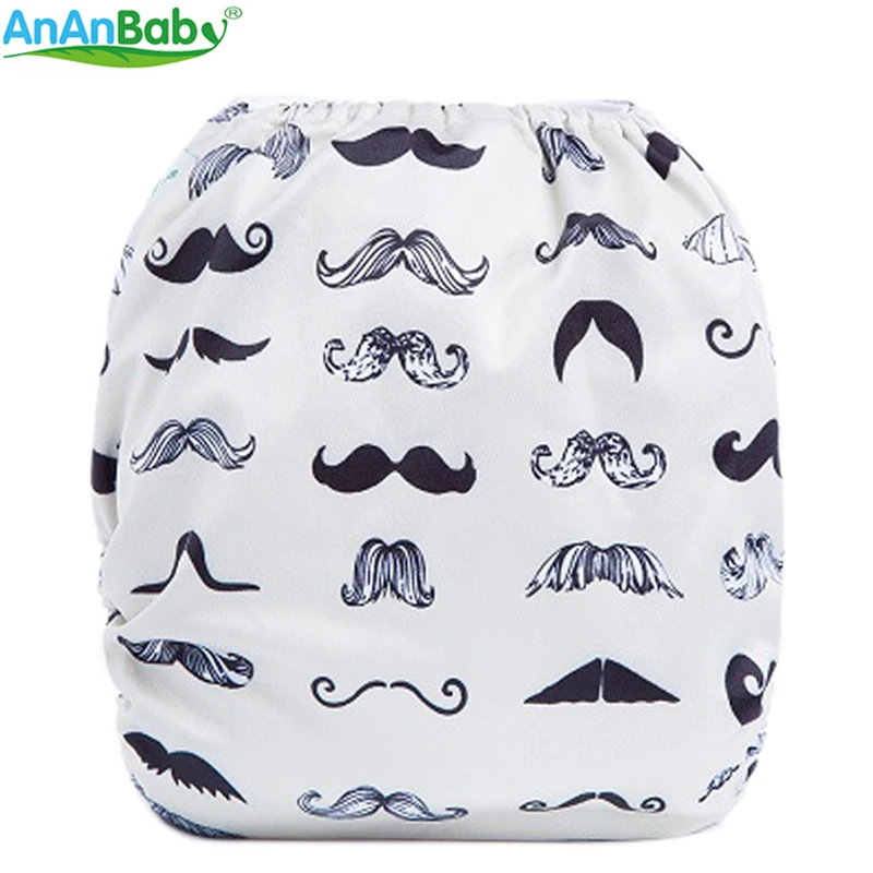 Детский многоразовый подгузник Ananbaby из микрофибры серии M|Детские подгузники| |