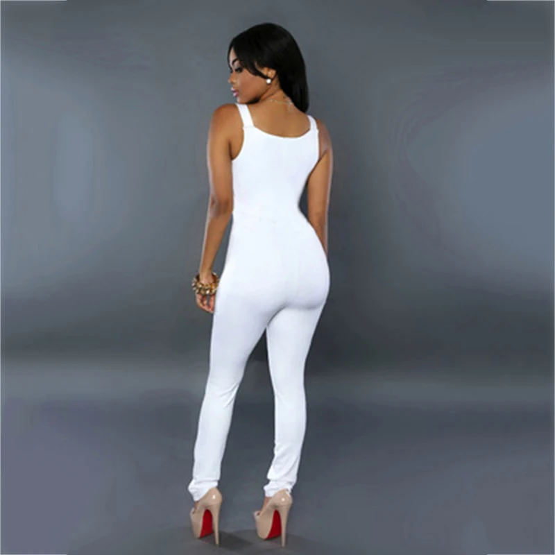 Женские сиамские брюки длинные облегающий костюм с воротником комбинезон без