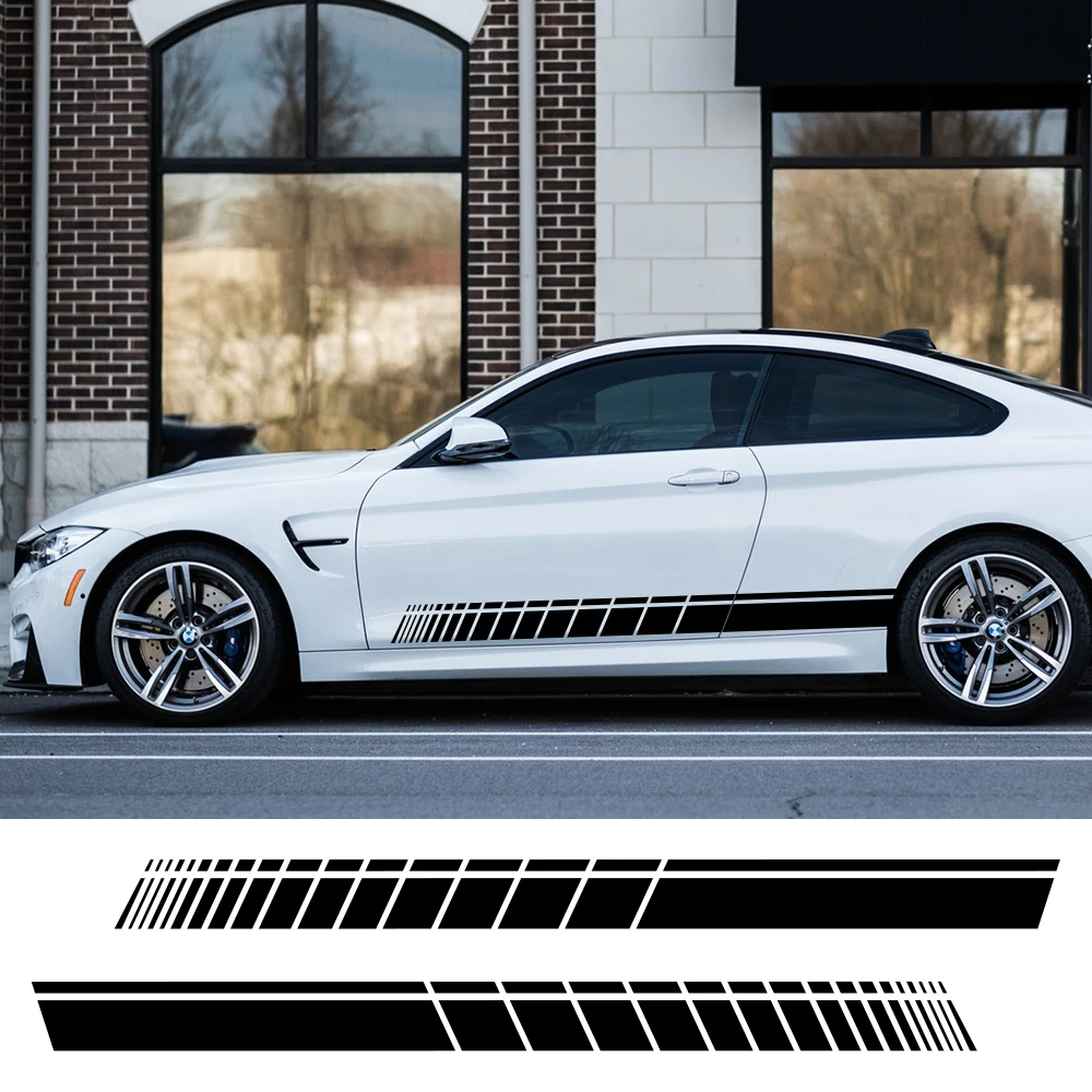 Автомобильные боковые наклейки для Audi BMW Ford Volkswagen Toyota Renault Peugeot Mercedes Honda Mini