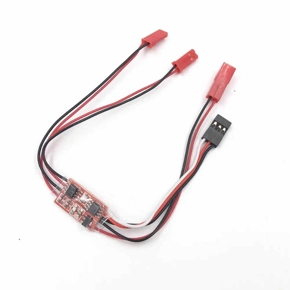 Двойной светодиодный светильник 2 А переключатель контроллера для RC FPV