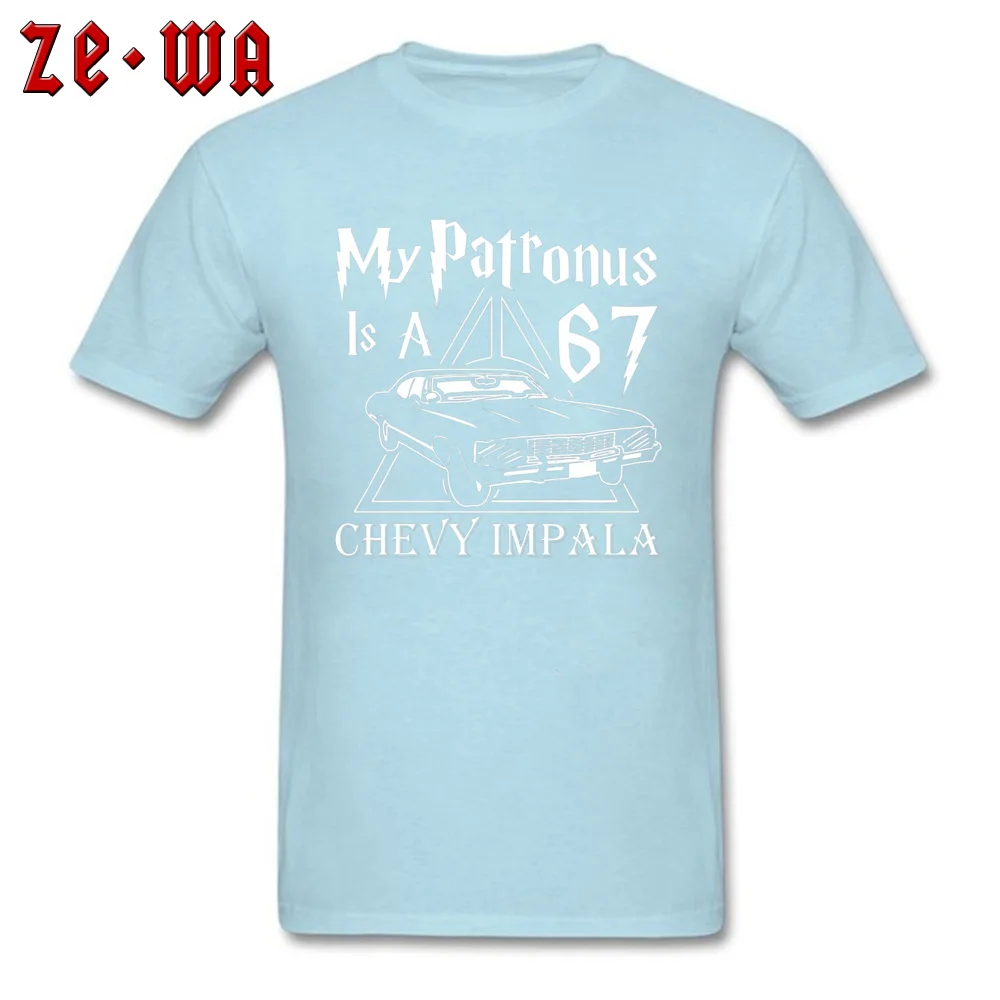 Сверхъестественное Патронус футболка Для Мужчин's осенние Топы И Футболки