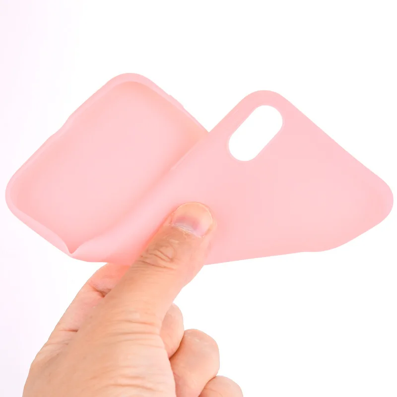Demelfu Ультратонкий матовый чехол для телефона для iPhone X, 7, 8, 6, 6s Plus, мягкий резиновый чехол для Fundas iPhone 5, 5S, SE, 6, 7, 8 Plus, чехол s